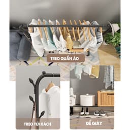 Giá treo quần áo Cao cấp thép Cacbon 3