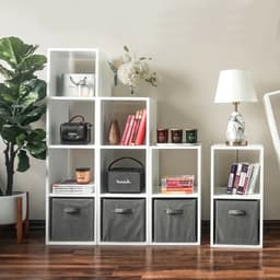 [ Hỏa TỐc ]Kệ Sách gỗ - Kệ để đồ gỗ đa năng tổ ong nhiều tầng lắp ghép cực tiện ích 5