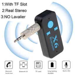 Thiết Bị Truyền Nhận Tín Hiệu Bluetooth 4.0 B' X6 Kèm Mic Cho Xe Hơi 4