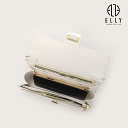 [Tặng hộp 20.10]  Túi Clutch nữ cao cấp da thật ELLY – EC61 8