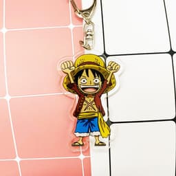 (Mua 1 tặng 1) Móc khóa One Piece Đảo Hải Tặc Luffy mũ rơm quà tặng độc đáo dễ thương hình anime chibi 7