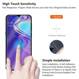 Kính CL Samsung A20 A30 A31 A50 M20 M21 M30 M31 Cường Lực KHÔNG FULL 9H-0.26mm 5