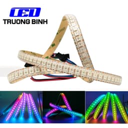 LED DÂY FULL MÀU WS2815 144 LED/MÉT HỎNG 1 LED CÁC LED KHÁC VẪN HOẠT ĐỘNG BỀ RỘNG 12MM 12V DÂY 1 MÉT 1