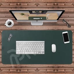 Thảm da trải bàn làm việc (Bản mới 2 màu) - Lót chuột mousepad deskpad bản lớn 5