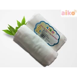 Khăn Xô, Khăn Tắm Em Bé Dày 4 lớp Xuất Nhật - AIKO/UNMEI - BỊCH 1 khăn/túi - Dùng Quấn, Lau Mình Cho Bé 5