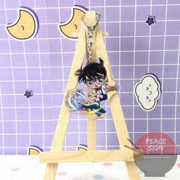 (mua 1 tặng 1) Móc khóa mica CONAN THÁM TỬ LỪNG DANH ver ĐỘI SĨ QUAN CẢNH SÁT hình in 2 mặt 8