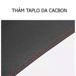 Thảm taplo da carbon cao cấp cho xe mazda 3 2015 2016 2017 2018 2019 2020 2021 2022 2023 2024 2025 2026 5