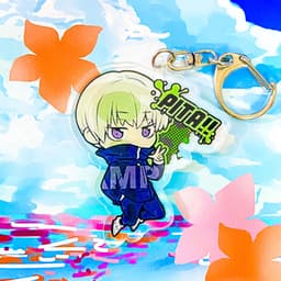 (mua 1 tặng 1) ( Mica trong acrylic ) Móc khóa JUJUTSU KAISEN Chú Thuật Hồi Chiến ver P/ITA! anime chibi xinh xắn 4