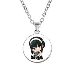 Vòng cổ in hình nhân vật SPY x Family anime chibi xinh xắn phụ kiện trang sức 6