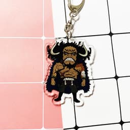 (mua 1 tặng 1) ( Mica ) Móc khóa One Piece Đảo hải tặc ver Totto Land Big Mom quà tặng dễ thương anime chibi 7