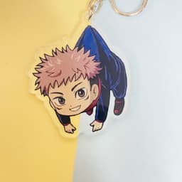 (mua 1 tặng 1) ( Mica trong acrylic ) Móc khóa anime CHÚ THUẬT HỒI CHIẾN JUJUTSU KAISEN ver TREO chibi anime 6