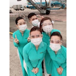Kính Kiếng chắn giọt bắn chống bụi face shield hàng cao cấp - mặt gương trong suốt 5