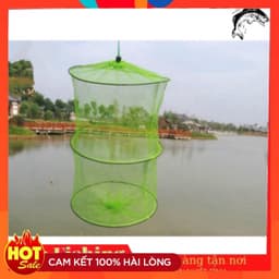 Giỏ đựng cá tôm tép Đồ Câu Việt Bắc gồm 3 vành siêu rẻ hàng dùng bền 5