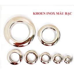 Khoen ore mắt cáo Bằng hợp kim chống gỉ cao cấp Sáng bóng Nhiều size Bịch 20 cái Có long đền Phụ liệu may mặc túi xách 2