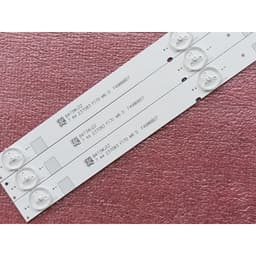 BỘ THANH ĐÈN LED TIVI SHARP 40LE280 40LE380, HÀNG MỚI 100%, BỘ 3 THANH, MỖI THANH 6 BÓNG 3V, DÀI 77,5cm 3