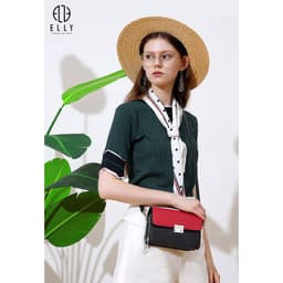 [Tặng hộp 20.10]  Túi xách nữ cao cấp da thật ELLY – ET106 2