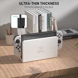 [Ảnh Thật] Kính CL Máy Game Nintendo Switch OLED 7" Trong Suốt Cường Lực 2.5D Phủ Nano 9