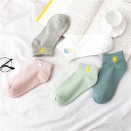 Tất pastel đám mây thời tiết cute 1