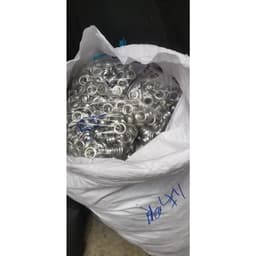 1KG Khoen ore mắt cáo 10mm Sắt xi màu Khuy ore mắt cáo bấm bạt, túi giấy Không long đền 4