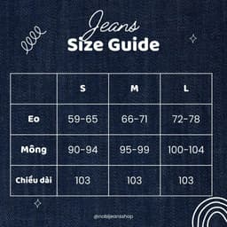 Quần jeans ống rộng lưng cao - Cat Whiskers Pants 9