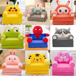 Ghế Sofa Giường - Ghế Lười Hình Thú Cho Bé 3 Tầng MIU GẤU XINH 1