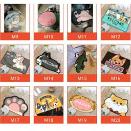 [FREESHIP❤️] THẢM LAU CHÂN 3D CHỐNG TRƠN TRƯỢT 40x60CM 2