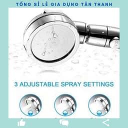 vòi tắm tăng áp hoa sen tăng áp thông minh 2 chế độ tăng áp gấp 5 lần Có chế độ TIẾT KIỆM NƯỚC GIA DỤNG VĨNH NGÂN 8