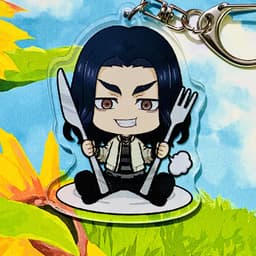 (mua 1 tặng 1) ( Mica ) Móc khóa in hình TOKYO REVENGERS Kịch Trường Của Takemichi ver ĂN UỐNG anime chibi dễ thương 8