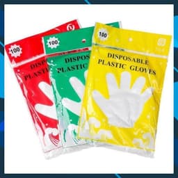 Bịch 100 Găng Tay Nilon Dùng 1 Lần Tiện Dụng 1