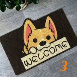 [FREESHIP❤️] THẢM LAU CHÂN 3D CHỐNG TRƠN TRƯỢT 40x60CM 4
