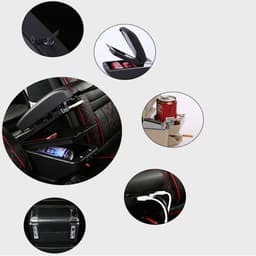 Hộp tỳ tay ô tô dành cho xe Toyota Yaris và Vios, tích hợp cổng USB đời xe 2014 - 2019 1 Lỗ - Bảo hành 12 tháng 7