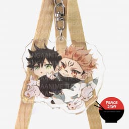 (mua 1 tặng 1) ( Mica ) Móc khóa JUJUTSU KAISEN ver COUPLE - CHÚ THUẬT HỒI CHIẾN quà tặng chibi anime 5