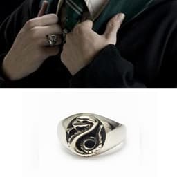 Nhẫn Draco Malfoy Hogwarts Harry Potter Phụ Kiện Cosplay Phù Thủy Freesize 2