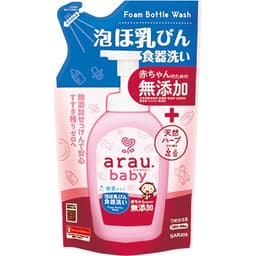 (Hàng Chính Hãng Tem QR) NƯỚC RỬA BÌNH THẢO MỘC  ARAU BABY NHẬT BẢN TÚI 450ML 4