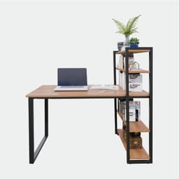 Bàn làm việc chân sắt có giá sách Xuân Hòa  BLV-01-01 2