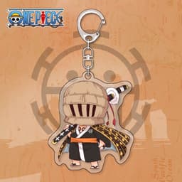 Mua 1 tặng 1 ( Mica trong acrylic ) Móc khóa anime ONE PIECE ĐẢO HẢI TẶC ver WANO chibi anime xinh xắn 9
