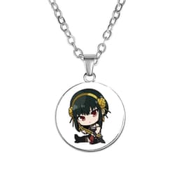 Vòng cổ in hình nhân vật SPY x Family anime chibi xinh xắn phụ kiện trang sức 7