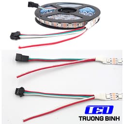 LED DÂY FULL MÀU WS2815 60LED/MÉT HỎNG 1 LED CÁC LED KHÁC VẪN HOẠT ĐỘNG ĐIỆN ÁP 12V 9