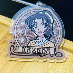(mua 1 tặng 1) Móc khóa mica DETECTIVE CONAN Thám Tứ Lừng Danh ver TRÒN hình in 2 mặt 6