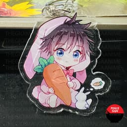 Mua 1 tặng 1 (ĐỒ NGỦ THÚ) Móc khóa JUJUTSU KAISEN cute CHÚ THUẬT HỒI CHIẾN anime chibi mica trong acrylic 6