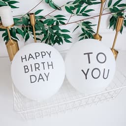 Bóng Happy birthday to you trang trí sinh nhật 2