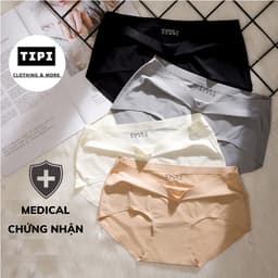 Quần lót nữ đúc su thun lạnh cạp ép không viền W3-04 1