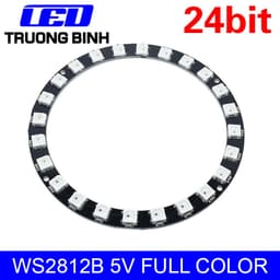 MODULE VÒNG LED FULL MÀU ARGB WS2812B 5V TƯƠNG THÍCH MẠCH ARDUINO 5