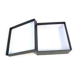 Hộp quà tặng, hộp si đựng quà nắp rời gắn nơ handmade kích thước 14x14x5cm 7
