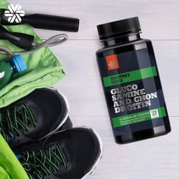 [ GIÁ SỈ ] - Thực phẩm Siberian Glucosamine and Chondroitin, hỗ trợ tăng cường khả năng vận động của khớp - chai 120v 3