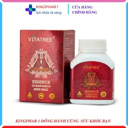 Vitatree Essence Of Kangaroo 40000 Max – Hộp 100 Viên | Bổ Thận Tráng Dương, Cải Thiện Sinh Lý, Tăng Cường Sức Khỏe 1