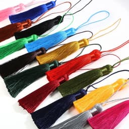 Dây Tua Rua Béo - Tua Béo Trang Trí Handmade Đa Dạng Màu Sắc Phong Cách Cổ Phong Làm Phụ Kiện Quà Tặng 5