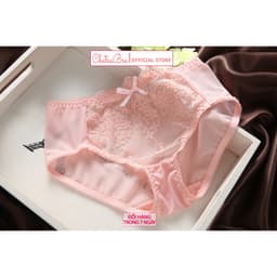 CT123 Bộ đồ lót ren áo siêu nâng ngực quyến rũ 4