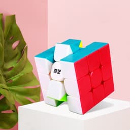 Rubik 3 Tầng QiYi Stickerless - Rubic 3x3 Warrior S 9