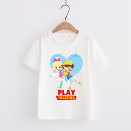 Áo thun trẻ em Game Play TOGETHER dễ thương cho bé trai và bé gái 💖Áo cho bé vải poly thái mềm mịn thoáng mát  - SSSHOP 6